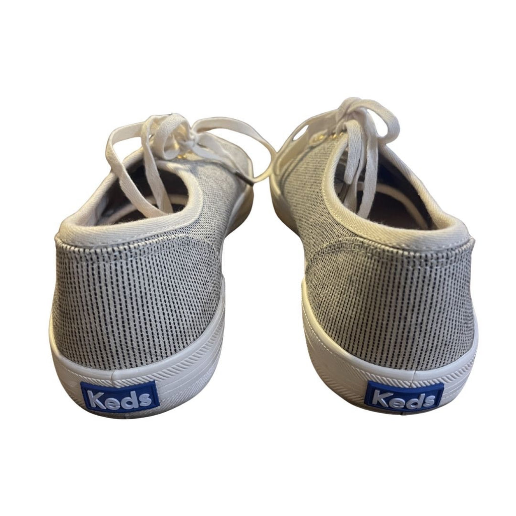 Keds Jump Kickstart Novelty Textile Lace Up Sneakers SZ 8.5 Casual Shoes Preppy