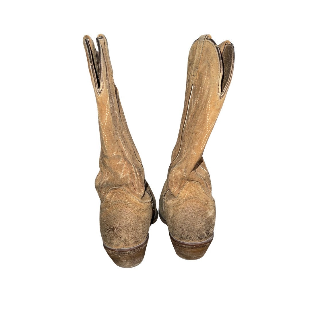 Ariat  Western Cowboy Suede Boots Square Toe Women Cowgirl Size 7