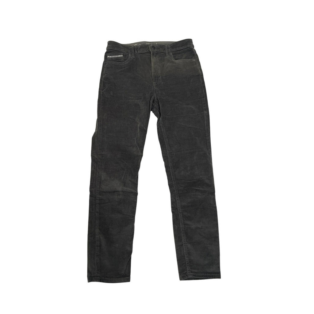 Calvin Klein Jeans Corduroy High Rise Skinny Ankle Pants SZ 29 Casual Streetwear