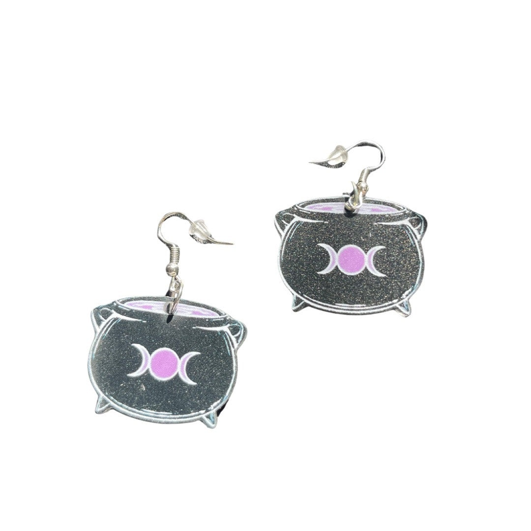 Witches brew earrings