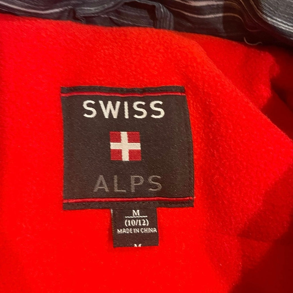 Swiss Alps Youth Boys Winter Ski Jacket SZ M 8-10 Performance Winter Kidscore