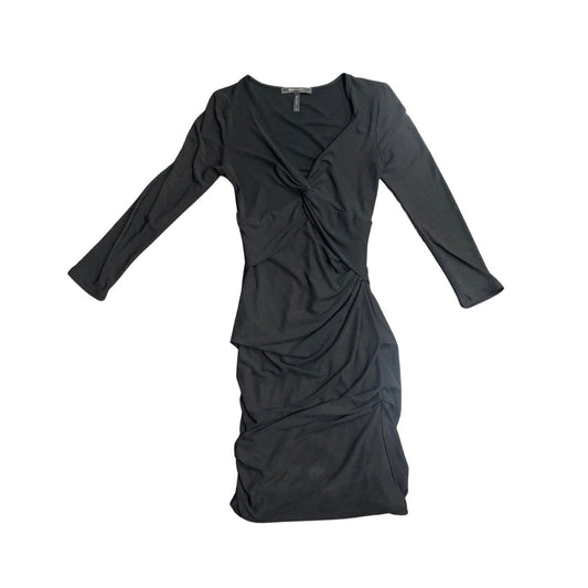 BCBGMAXAZRIA Dress Mid Length Ruched Cocktail Dress Date night Size Medium