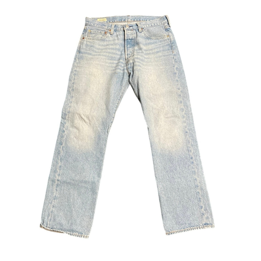Levi's 501 Button Fly Straight Leg Denim Jeans 33X30 Outwear Classic Streetwear