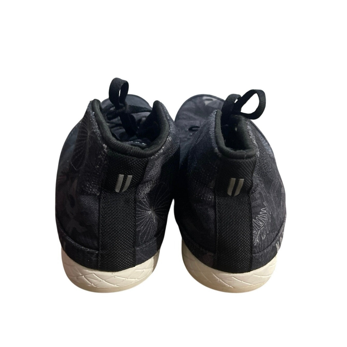 NOBULL Black Oasis Canvas Mid Trainers High Top Sneakers SZ 10.5 Athletic