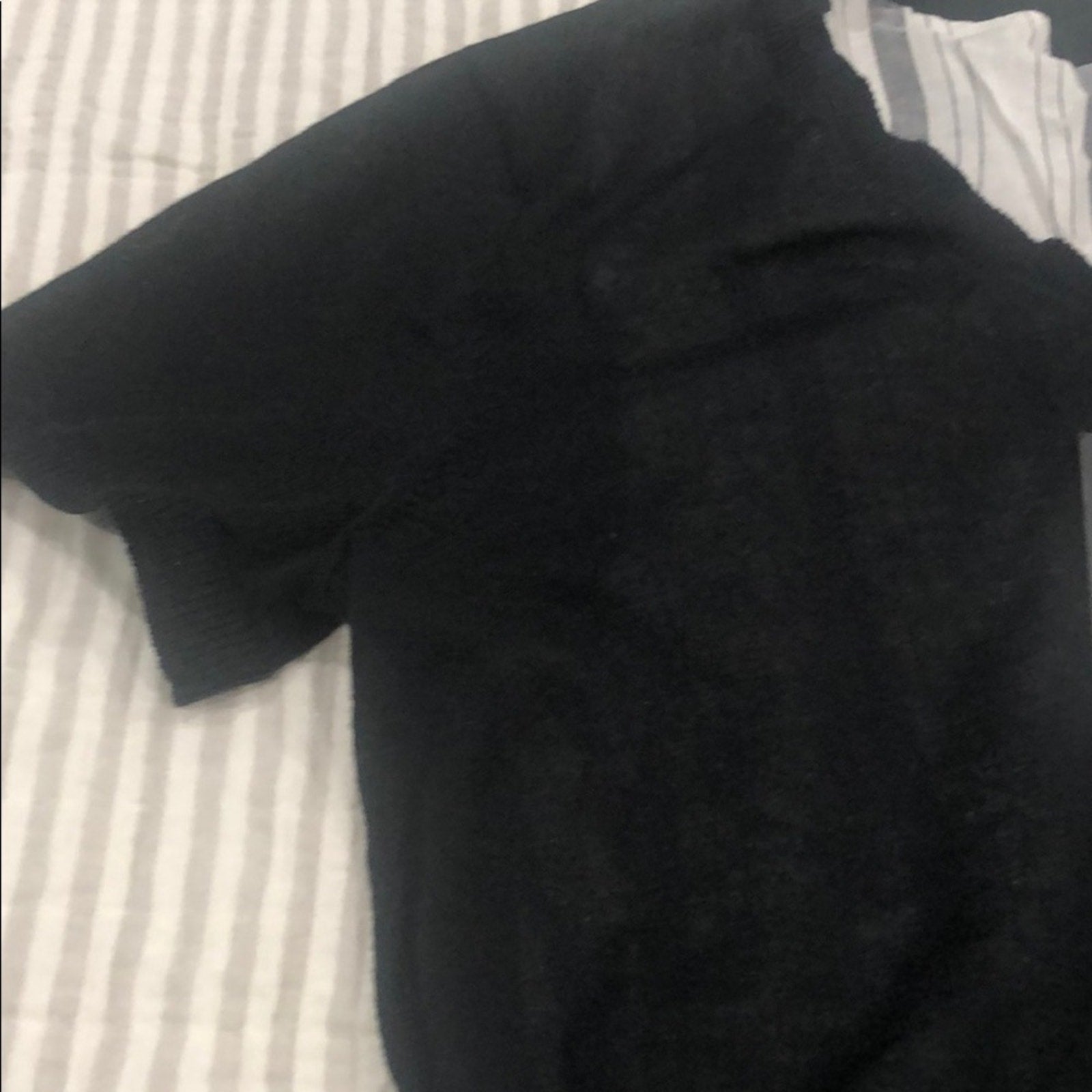 DKNY Modern and Boho Top Blouse, ties and layer design NWT Size Small