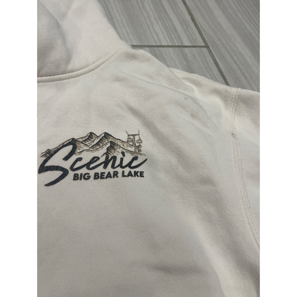 Lane Seven Scenic Big Bear Pullover Hoodie Sweater SZ L Outdoors Casual Camping