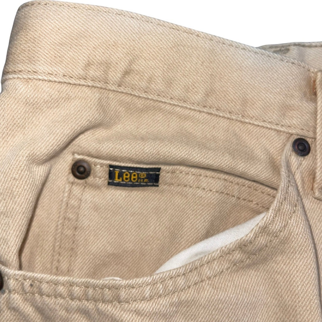 Lee Mens Tan Jeans Pants Size 36X32 Straight Leg Regular Fit Streetwear Casual