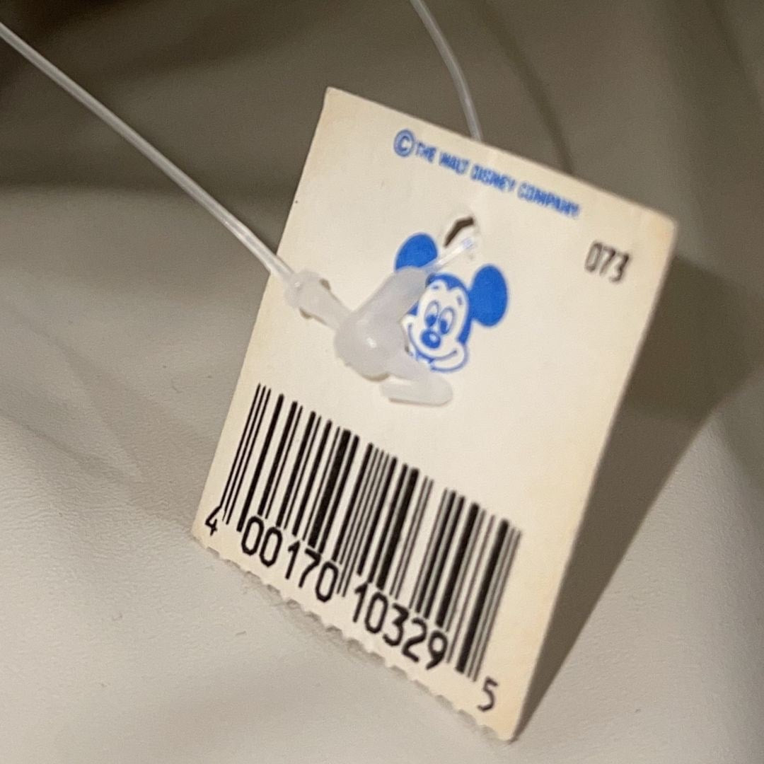 Walt Disney Company Mickey Mouse Around the World Canvas Tote Bag Vintage NWT