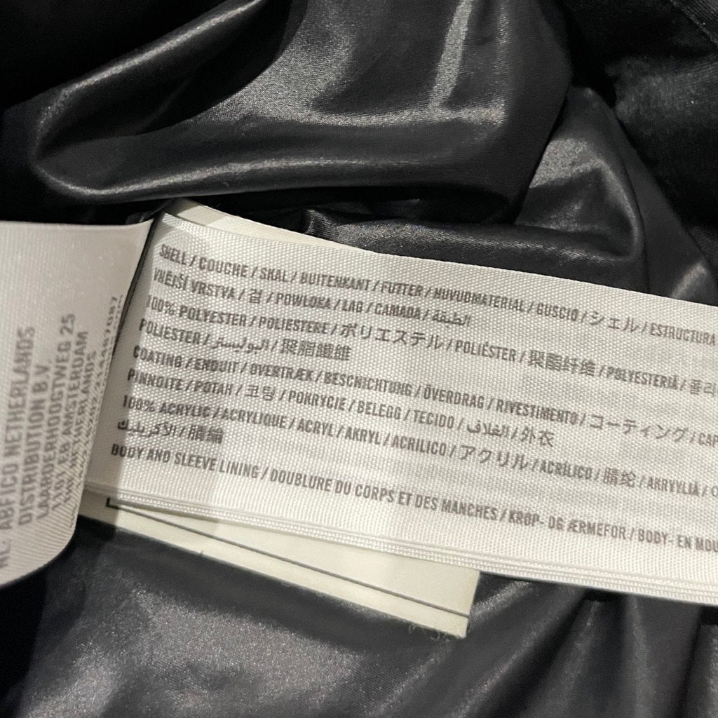 Abercrombie and Fitch Water Resistant Jacket XS Faux Fur Removable Hood Winter