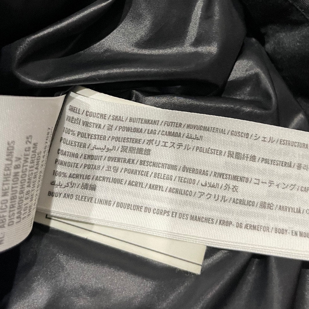 Abercrombie and Fitch Water Resistant Jacket XS Faux Fur Removable Hood Winter