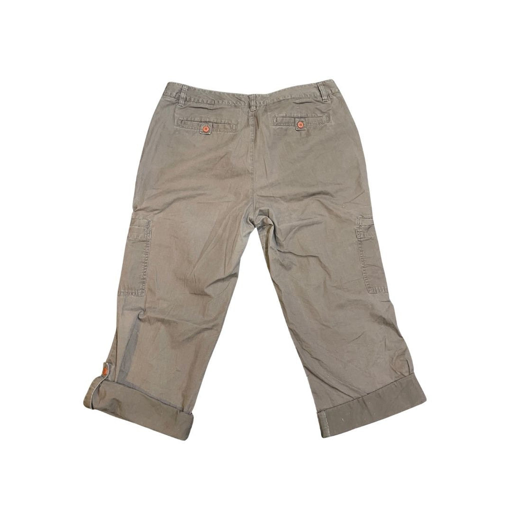 Dockers Collection Women Favorite Fit Cargo Pants Size 16 Casual Capri