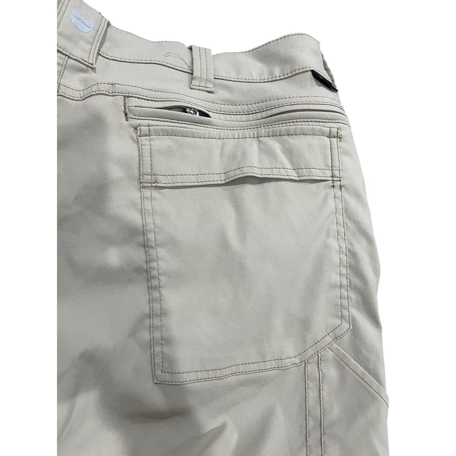 Wrangler Outdoor Series Chino Performance Shorts Size 34 Active Sport Hiking