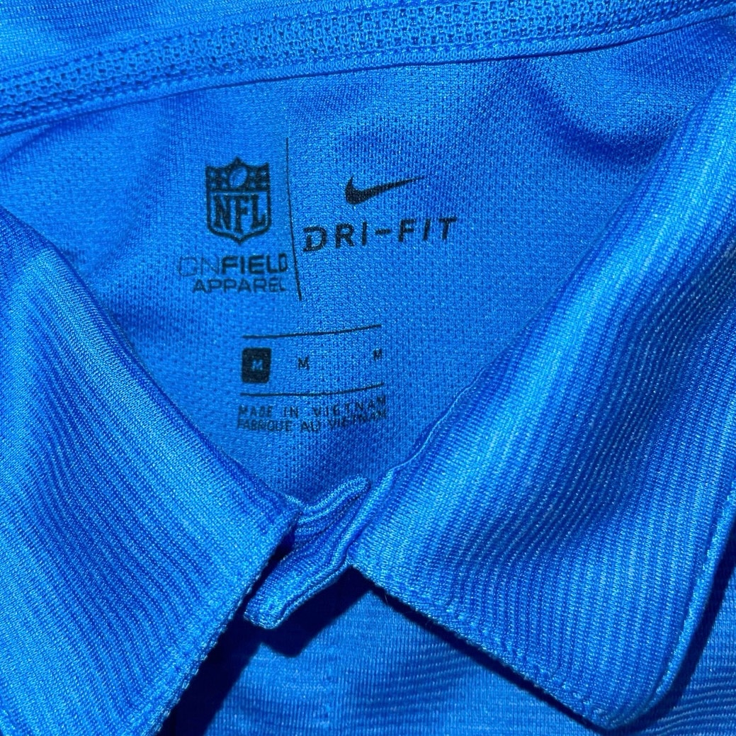 Nike NFL Chargers Polo Shirts Dry Fit Size Medium Football Sports Athletic
