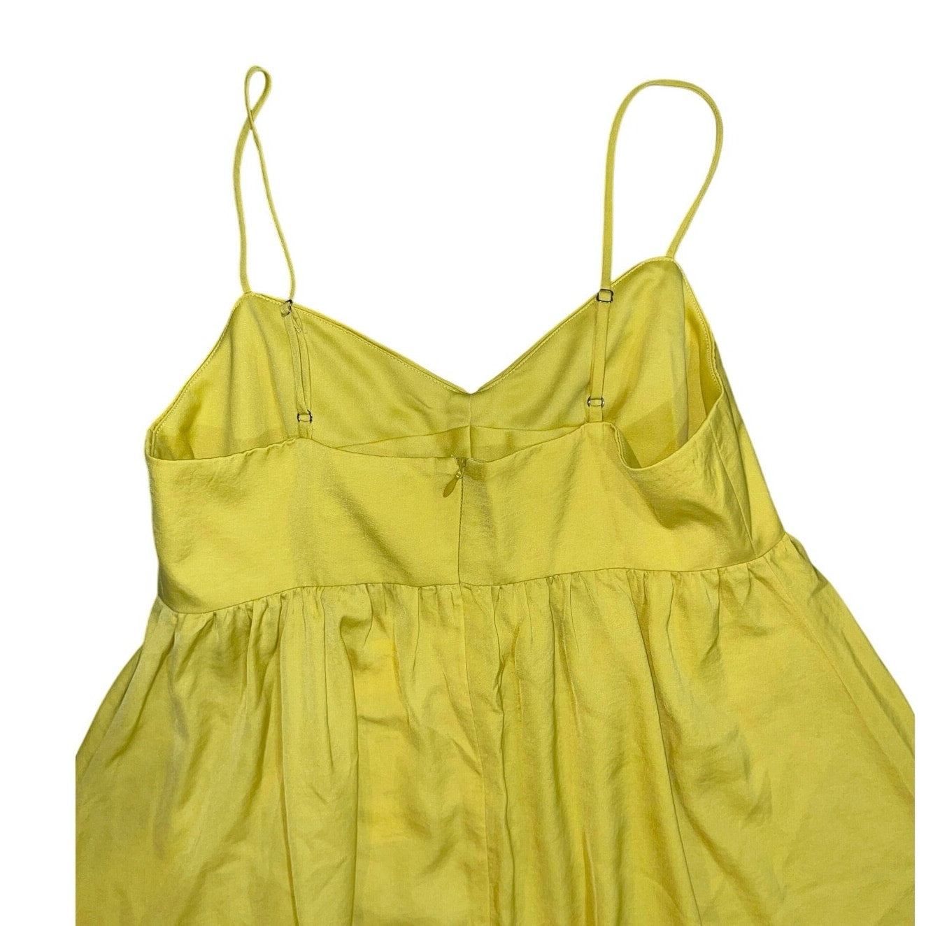Calvin Klein Spring Summer Yellow Maxi Dress NWT Size 4