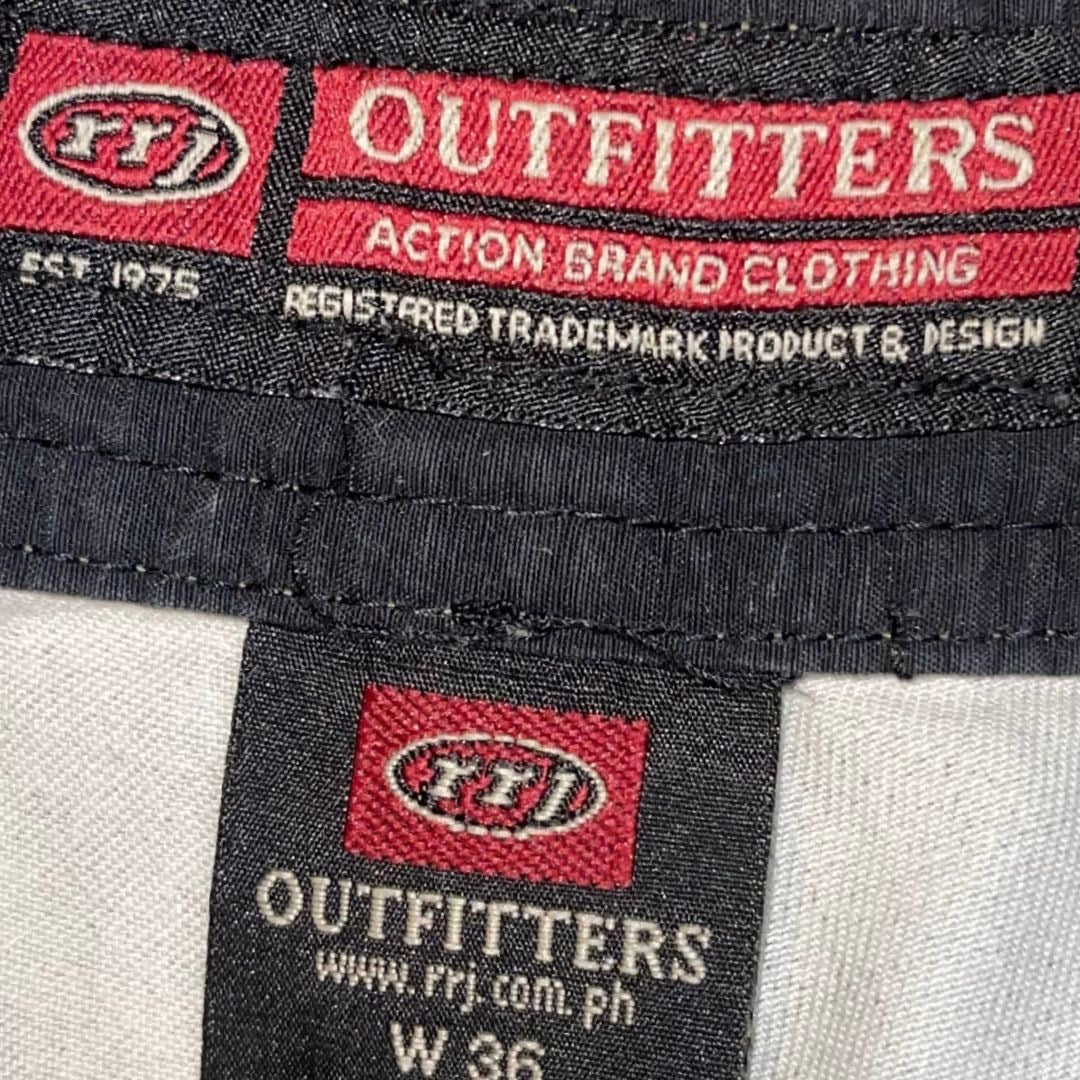 RRJ Outfitters Camouflage Cargo Shorts 90s Y2K outdoors Streetwear Utility SZ 36