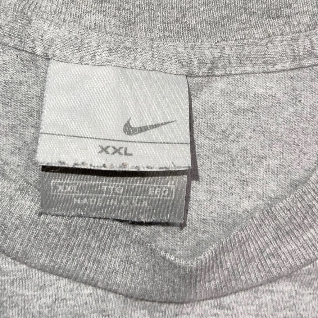 Vintage Gray Nike Research Lab Velocity Basketball Long Sleeve T-Shirt Size XXL