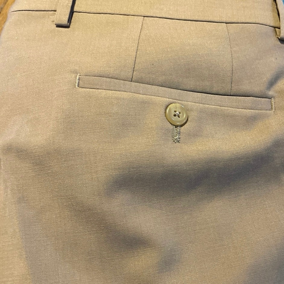 Ralph Lauren Total Comfort Classic Fit Wool Trouser Pants SZ 34x32 Career