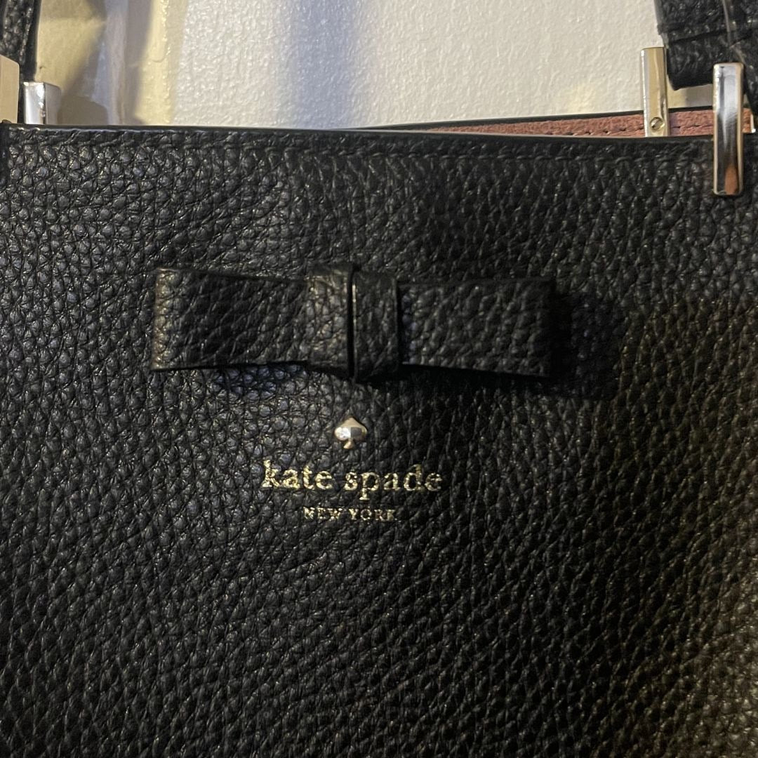 Kate Spade New York Nell Leather Tote Bag Pebble Leather Shoulder Handbag Chic