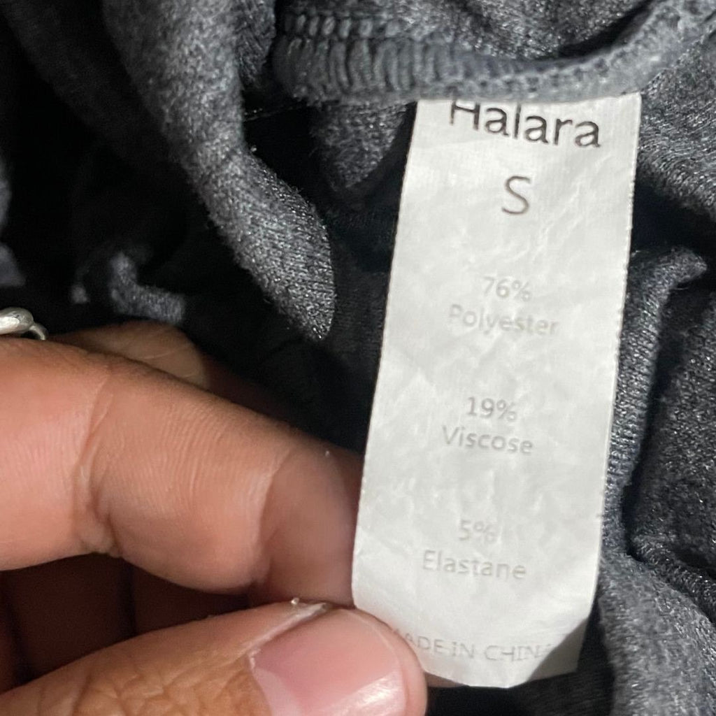 Halara U Neck Pocket Harem Jumpsuit Easy Peezy Edition Casual Pockets Size Small