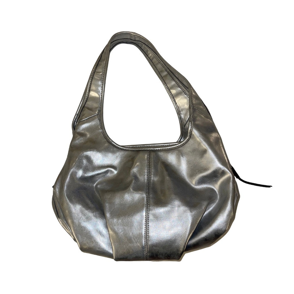 Simply Vera Vera Wang Shoulder Handbag Purse Hobo Silver Y2K