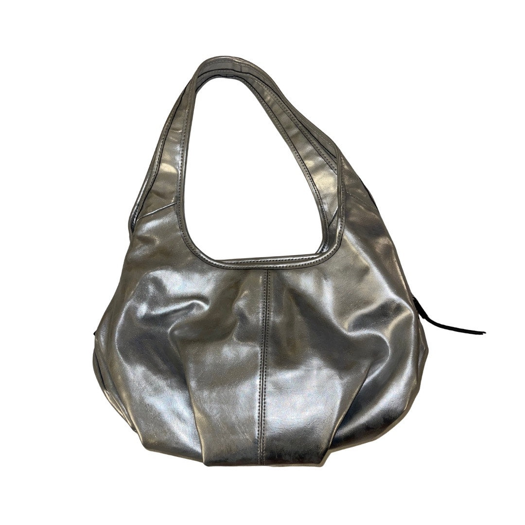 Simply Vera Vera Wang Shoulder Handbag Purse Hobo Silver Y2K