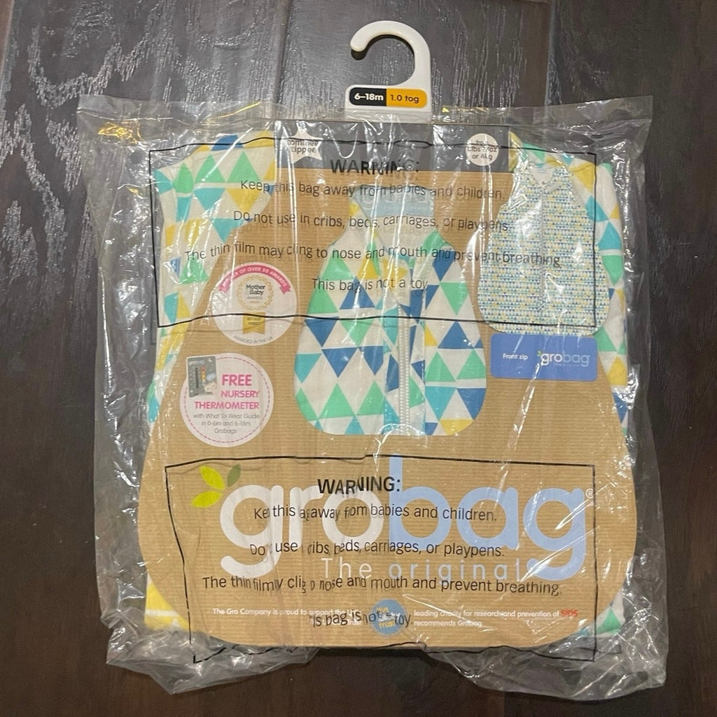 Tommee Tippee The Original GROBAG Baby Sleep Sack Onesie SZ 6-18M NWT Newborn