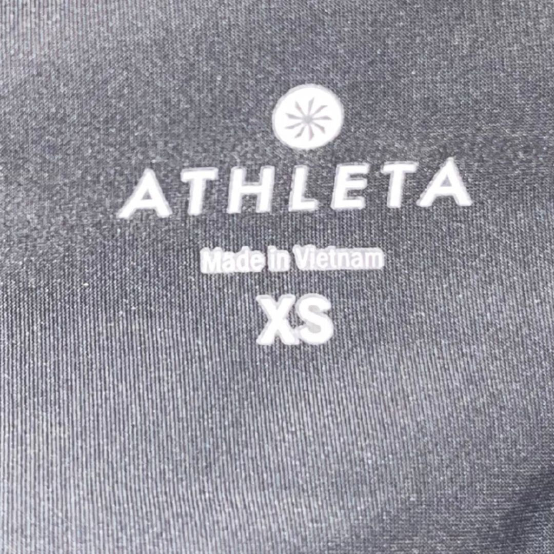 Athleta Legging Black Pants Womens XS Black Zipper Pockets Yoga Athletic Gym