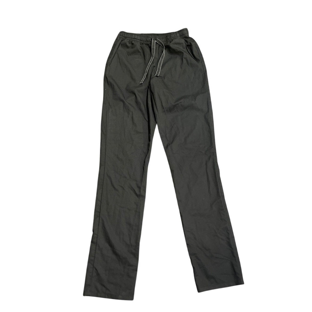 JAANUU Elastic Drawstring Waist Scrub Joggers Pants SZ S Casual Workwear