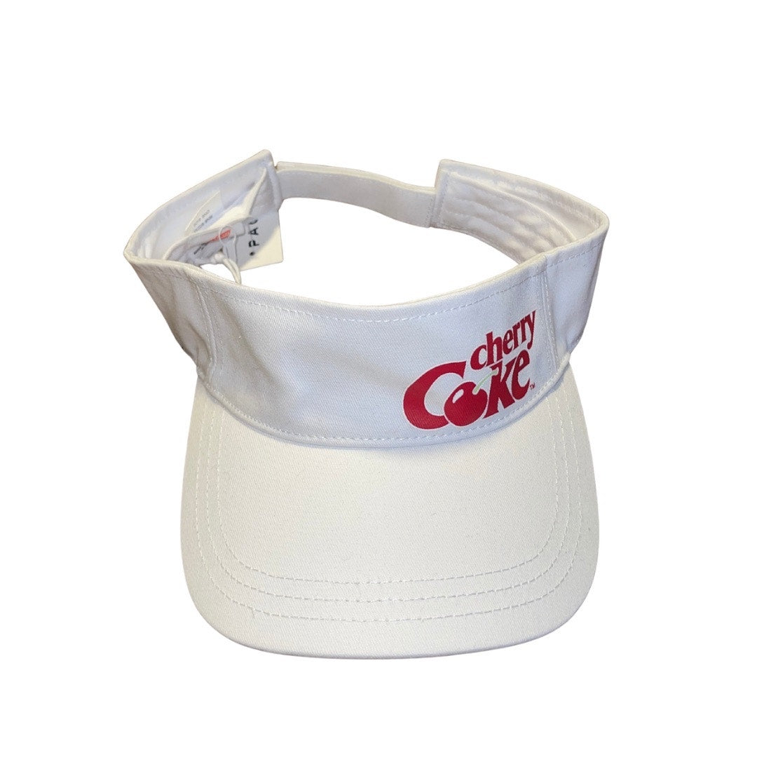 Coca-Cola Cherry Coke by PacSun Visor One Size fit Cap Canvas Adjustable NWT
