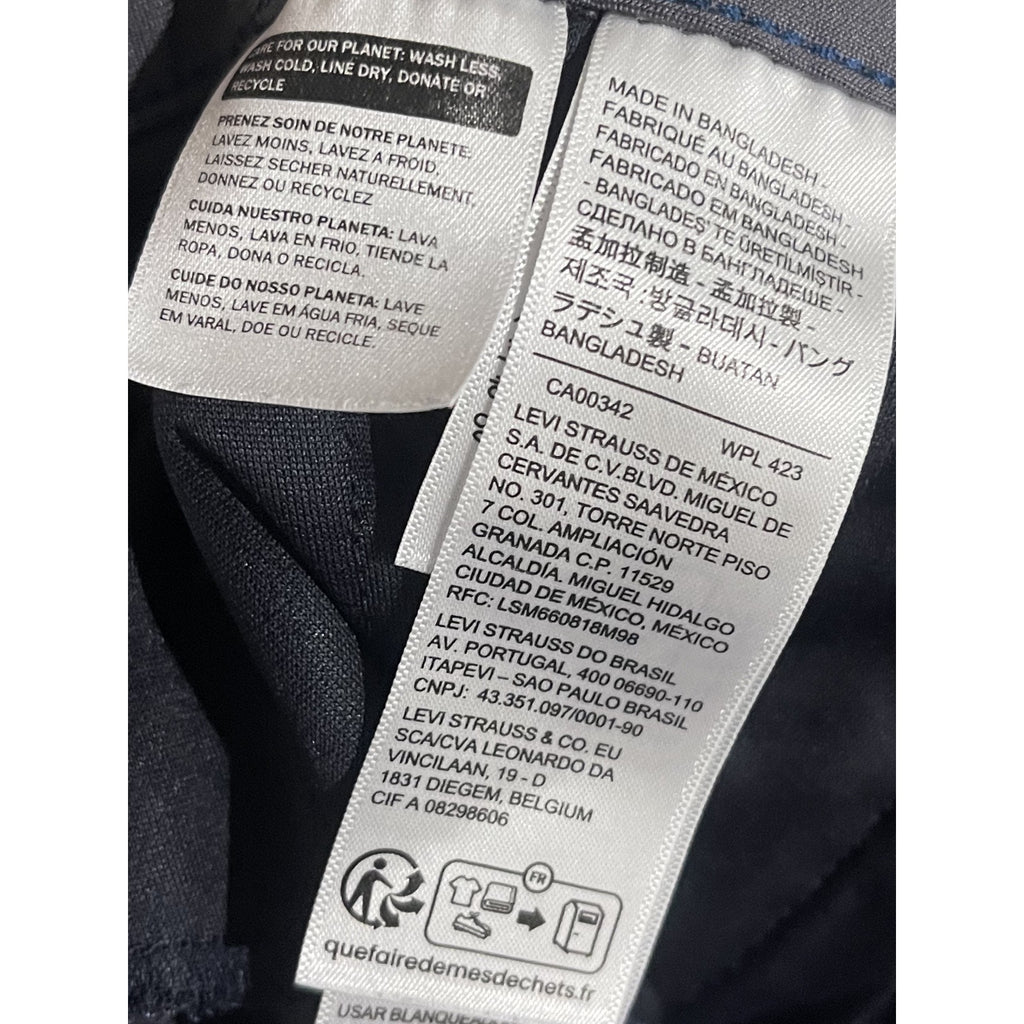 Levi Strauss XX Chino Standard Taper Tech Pants Size 33 Performance Wrinkle Free