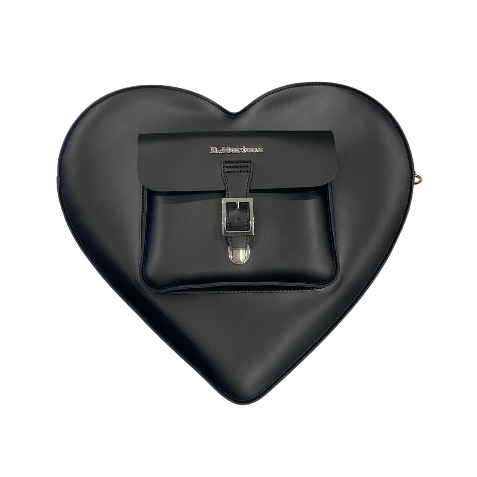 Dr. Martens Vegan Large Heart Shaped Backpack Purse NWT Grunge Punk Newwave