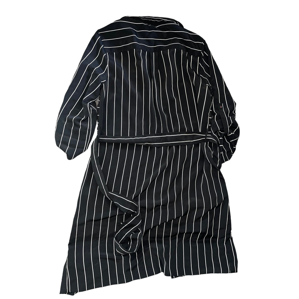Tommy Hilfiger Rope Striped Midi Shirt Dress Size Medium NWT