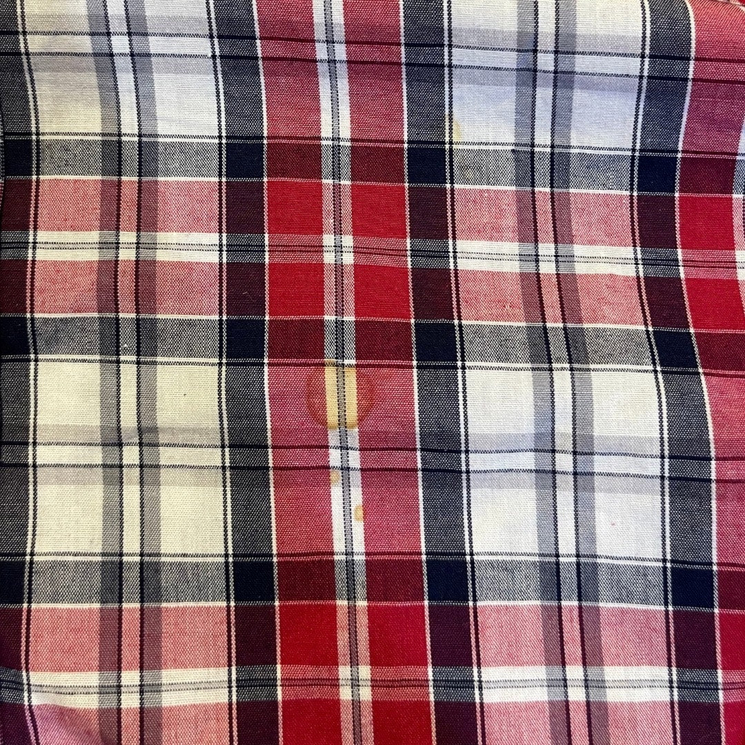 COASTAL Mens Plaid Pearl Snap Western Style Shirt Size XL Short Sleeve