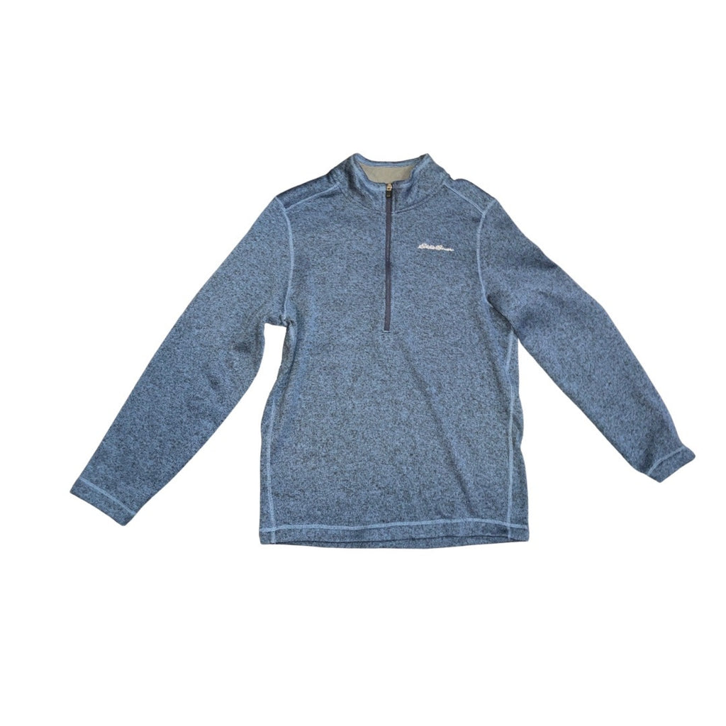 Eddie Bauer Fleece pullover sweater 1/4 zip Size Large