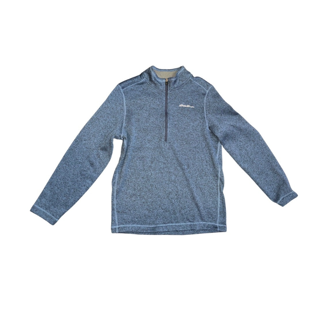 Eddie Bauer Fleece pullover sweater 1/4 zip Size Large