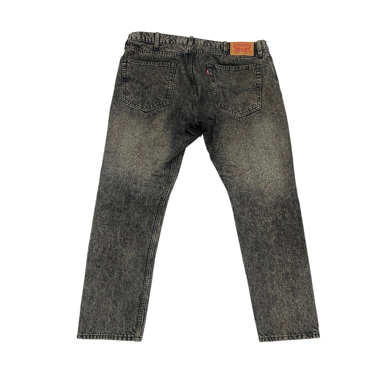 Levi's 512 Slim Taper Stonewash Denim Jeans Size 38X30 Casual Streetwear