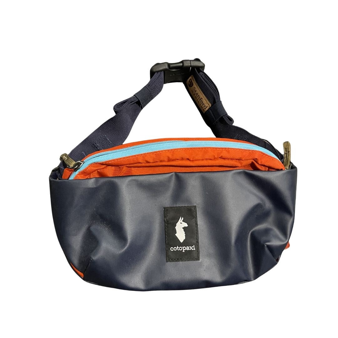 Cotopaxi Coso 2L Hip Pack Cada Dia Grey Orange Fanny Pack NWT Outdoors Hiking
