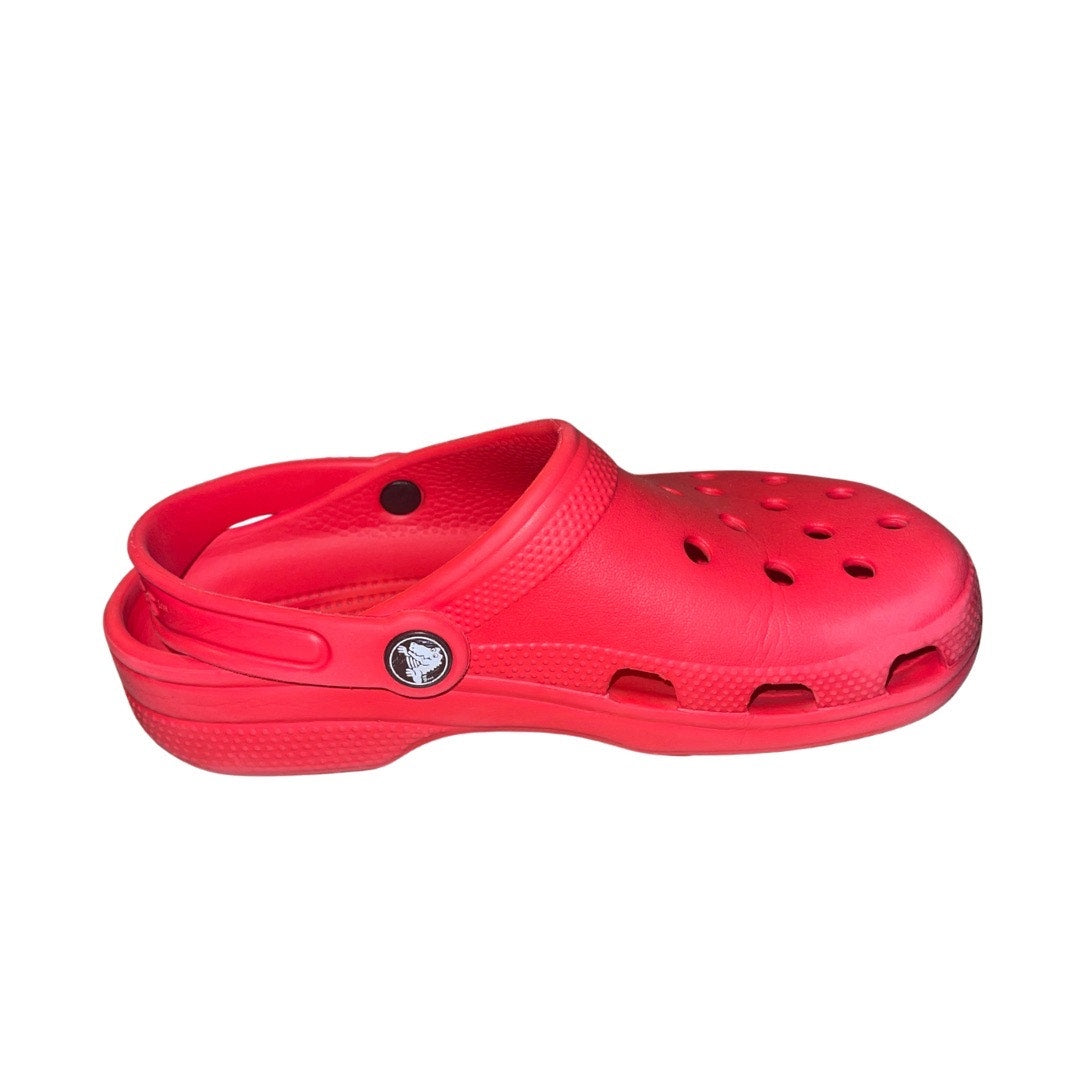 CROCS Classics Kids Shoes Red Pepper Size 3