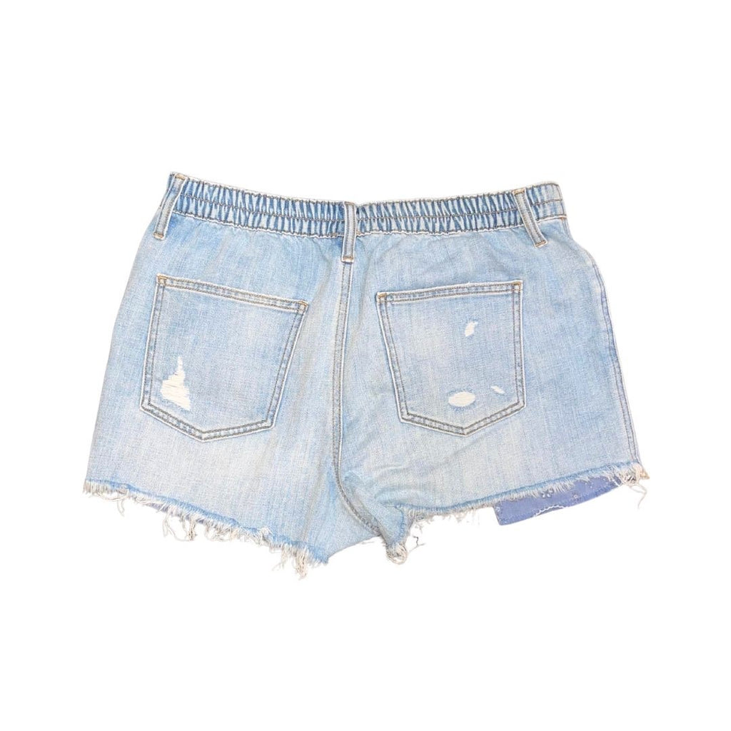 Aerie Cutoff Distressed Shorts Medium Elastic Waist Cowgirl Festival Beach Y2K