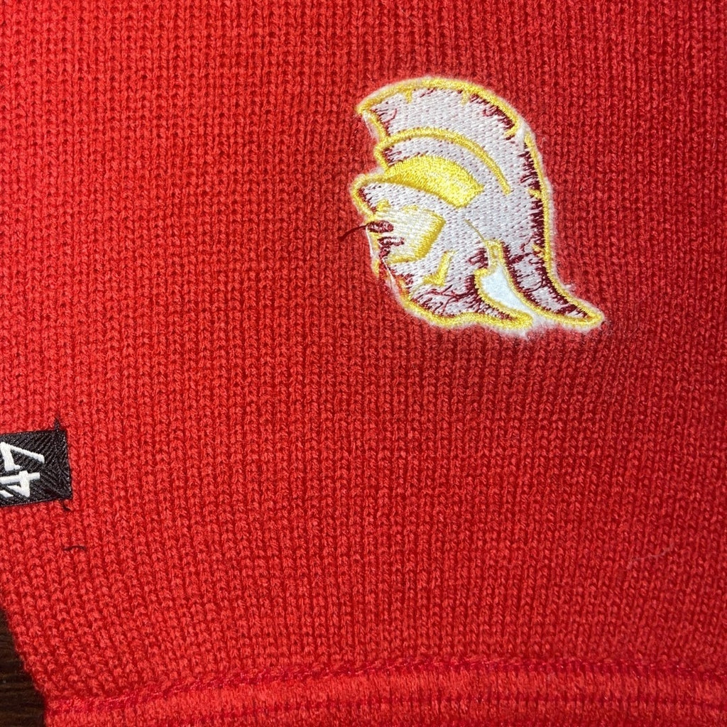 USC Trojan University Scarf Collegiate Sports Cardinal and Gold