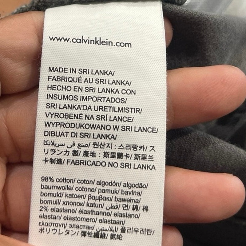 Calvin Klein Jeans Corduroy High Rise Skinny Ankle Pants SZ 29 Casual Streetwear