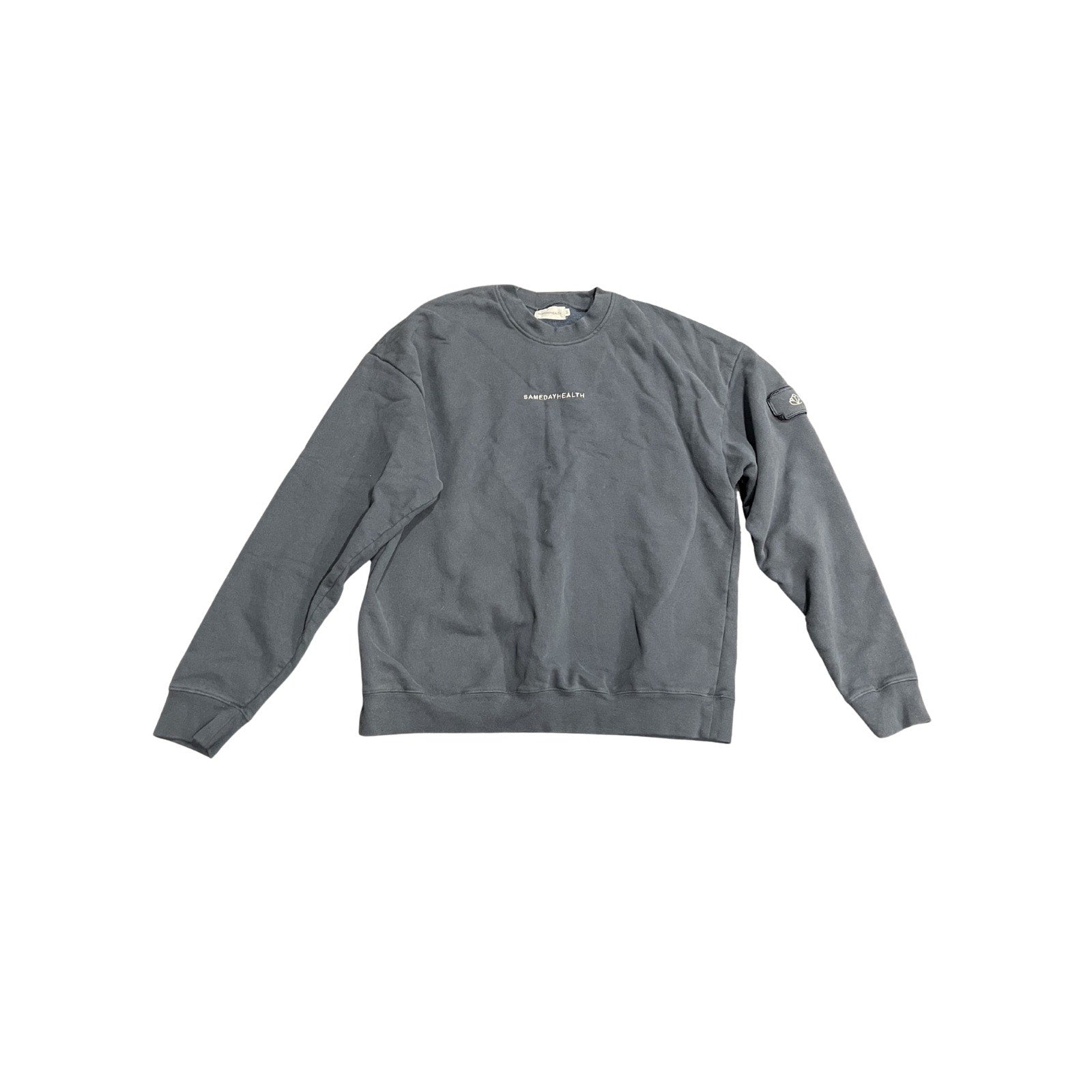 SamedayHealth Crewneck Pullover Size Medium Casual Streetwear Loungewear