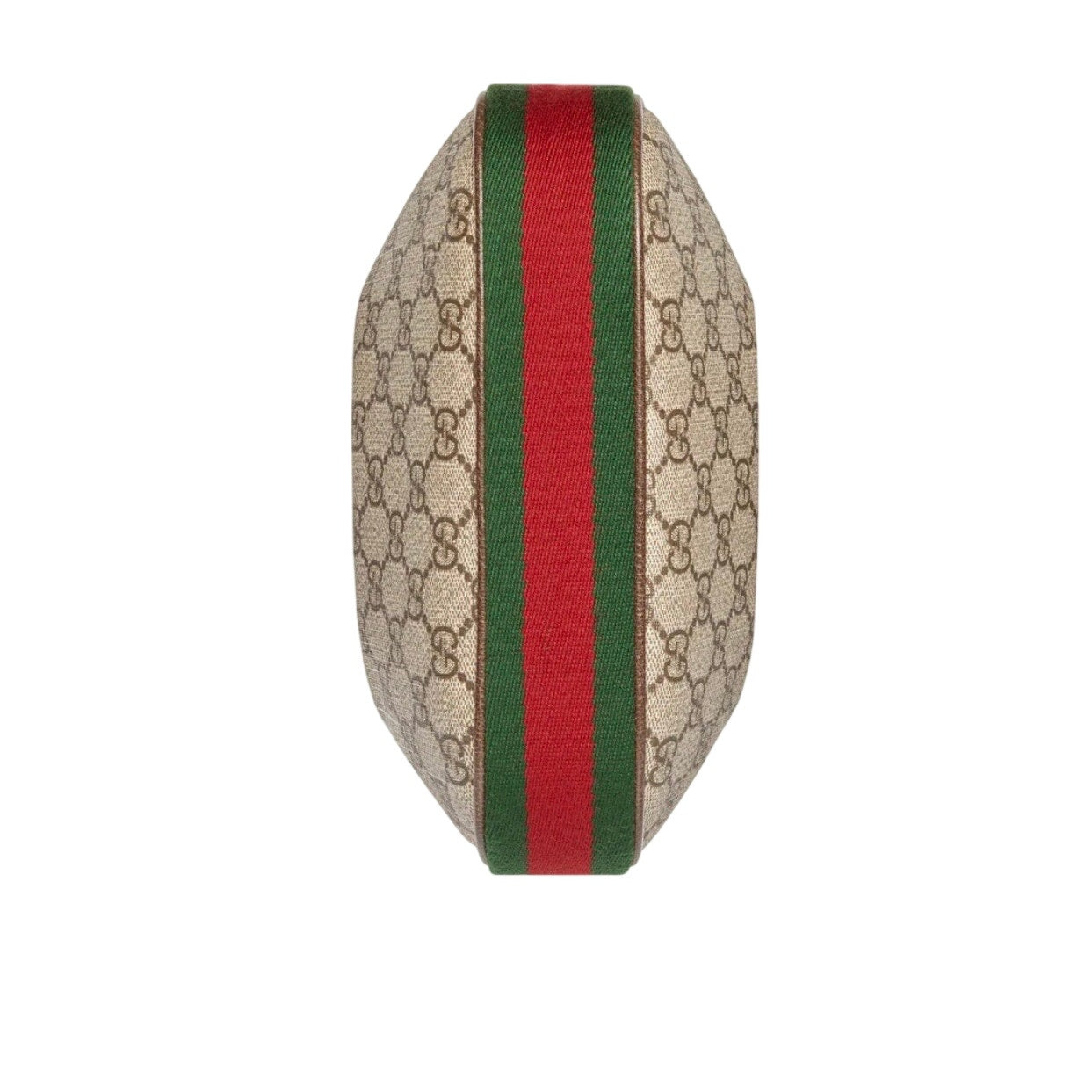 GUCCI ATTACHE SMALL SHOULDER BAG with Two straps Moon Crescent Luxury Canvas