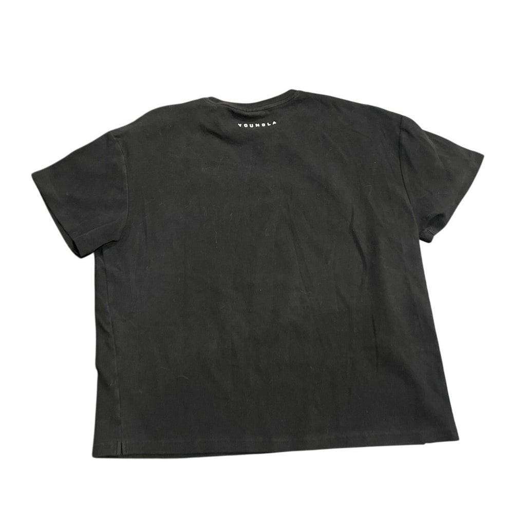 YoungLA Oversized Boxy Heavyduty Short Sleeve Shirt SZ Medium Streetwear Casual