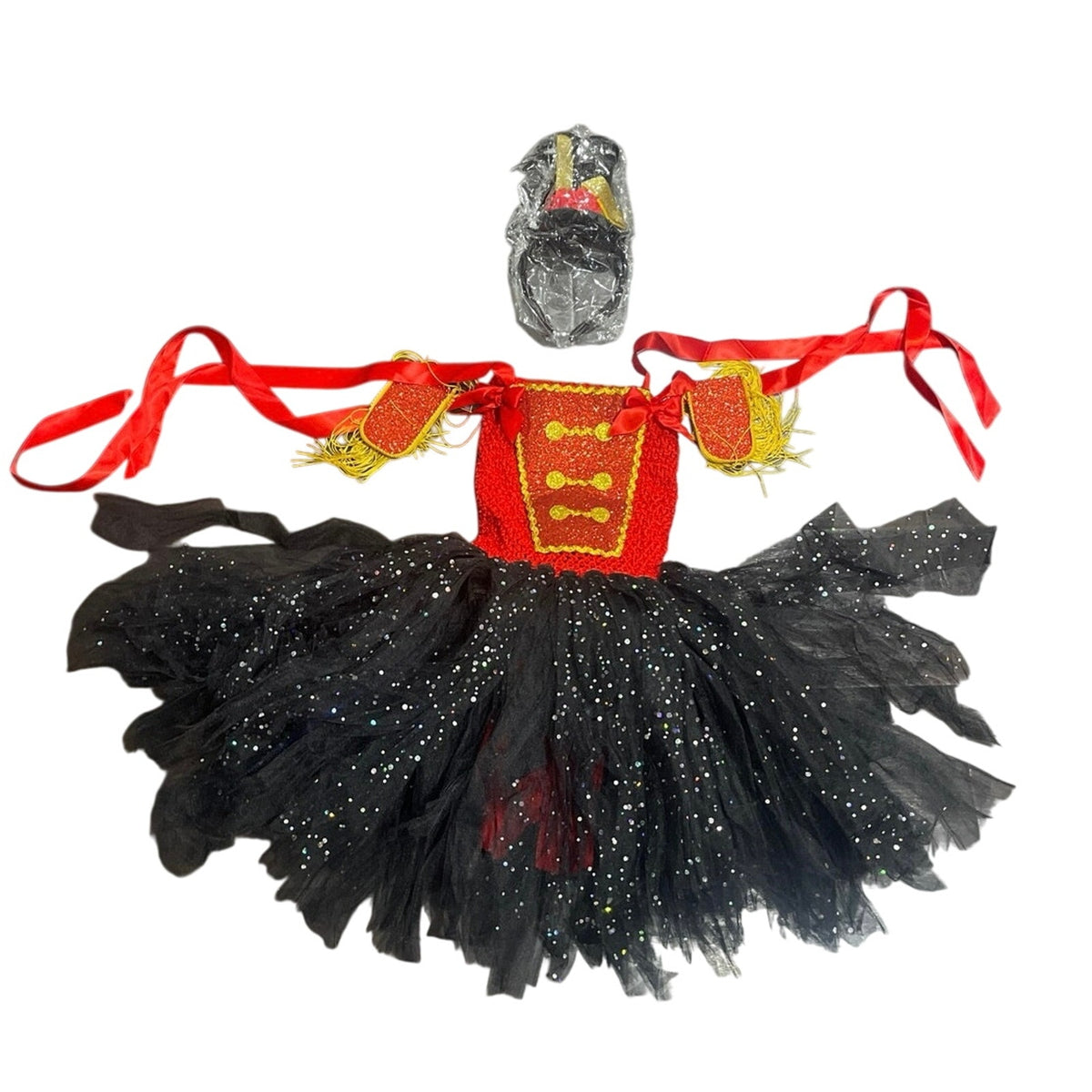 Tutu Dreams Circus Ringmaster Halloween Costume Girls XL 7/8  Kidscore Playful