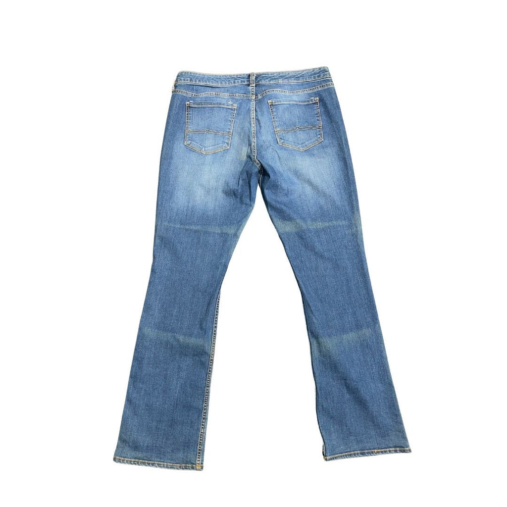 Arizona Jean Co Bootcut Denim Pants Size 17 Women Western Rodeo Cowgirl