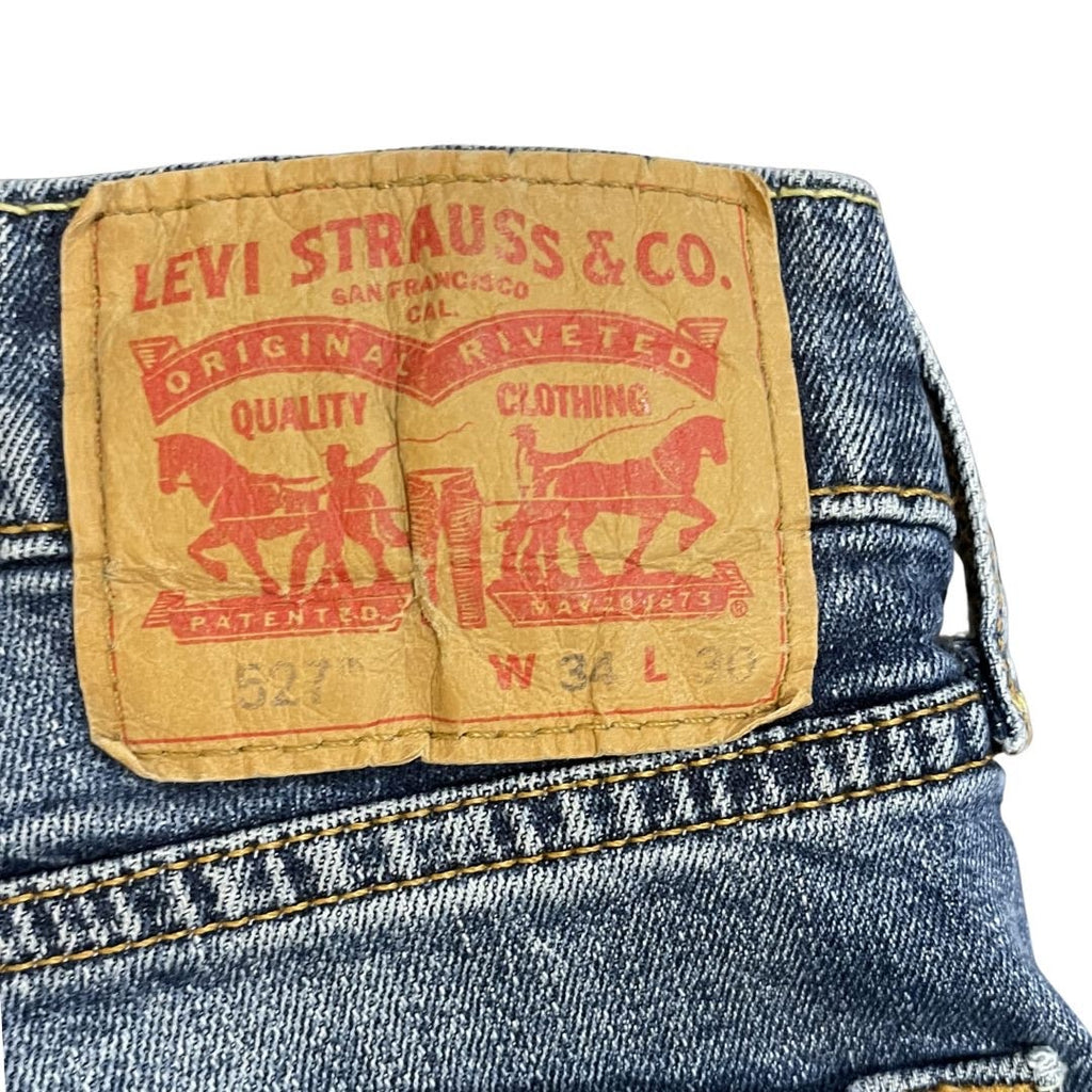 Levi's 527 Denim Jeans Pants Size 34X30 Streetwear Casual Everyday wear Cotton
