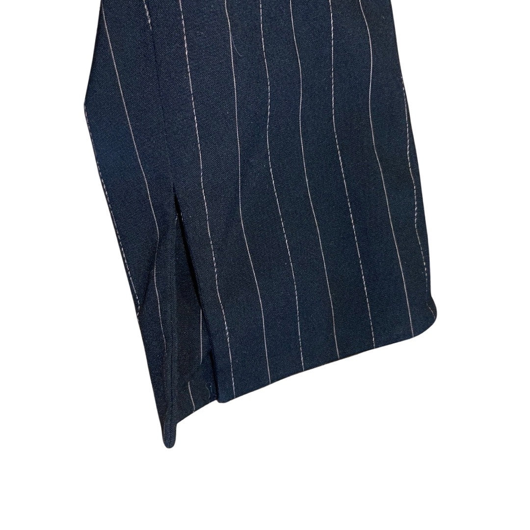 I.N.C International Concepts Pinstripe Blazer Size 2 Vintage 90s Preppy Chic