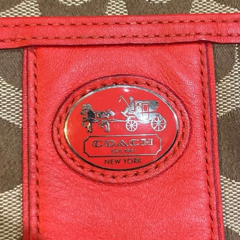 Coach Legacy Signature Jacquard C Monogram Swingpack Crossbody Bag Classic Y2K
