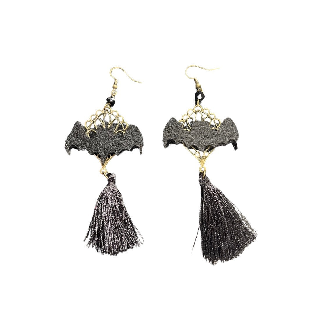 Bat earrings
